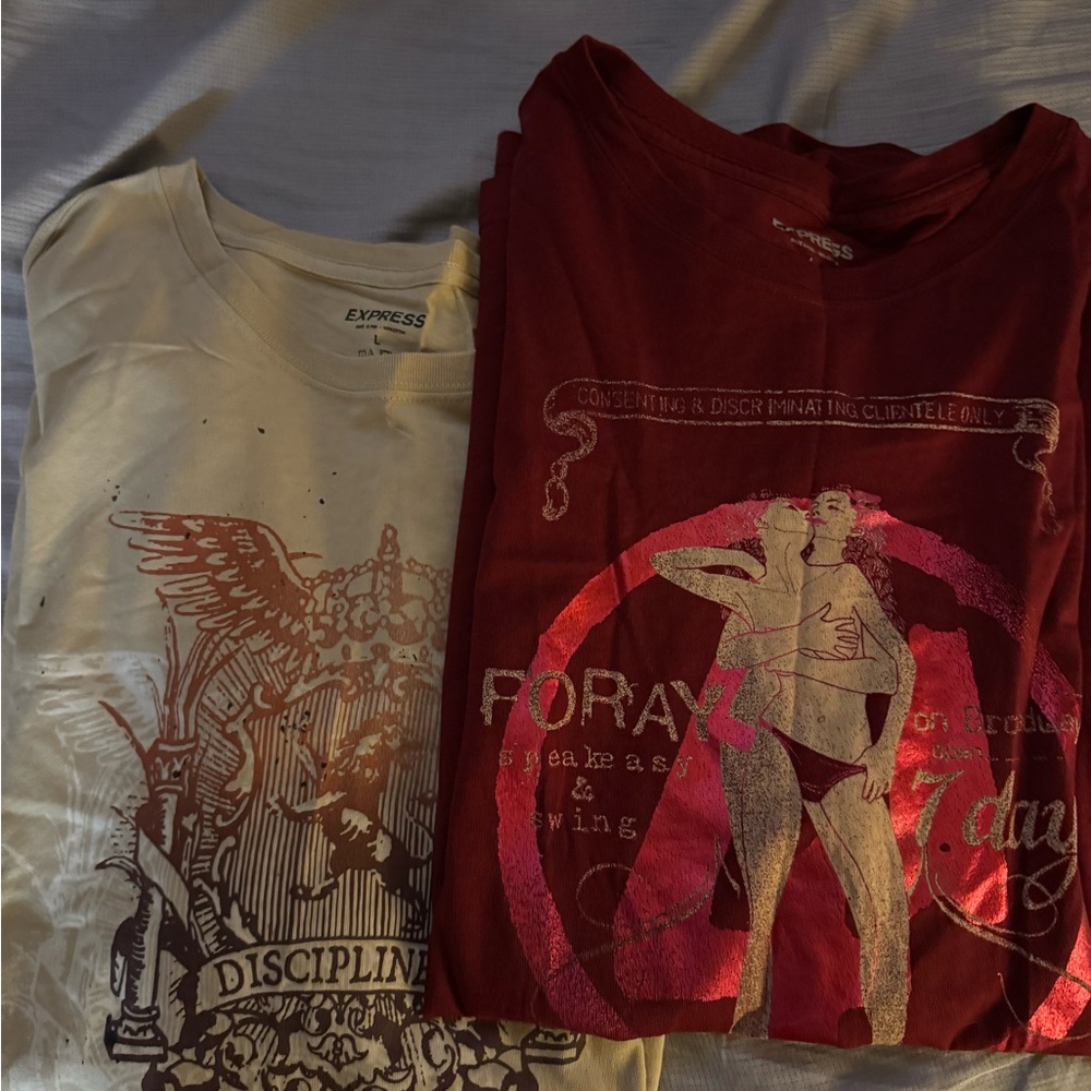 90s express tshirts